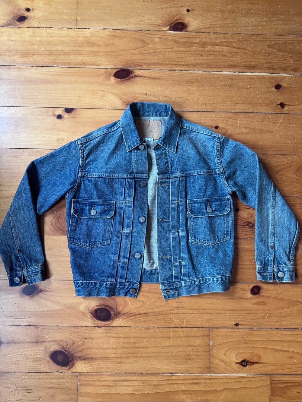 Rare Women’s OrSlow type 2 denim jacket XS